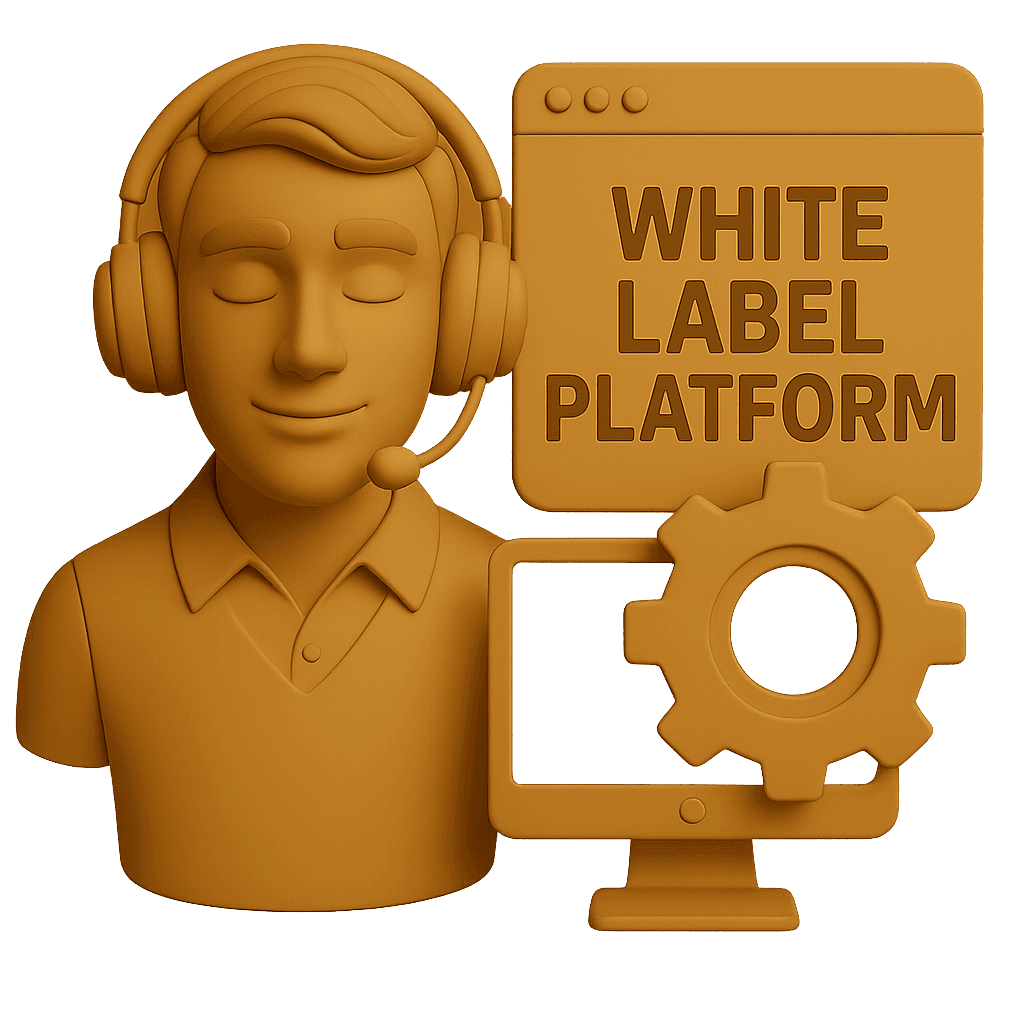 White Label Dashboard Mockup